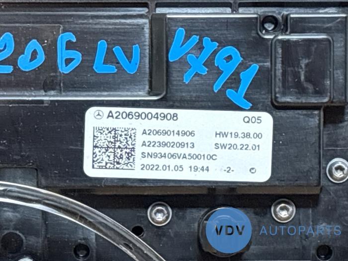 Przelacznik pozycji fotela Mercedes GLC-Klasse