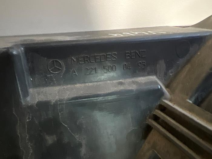 Engine cooling fan Mercedes S-Klasse