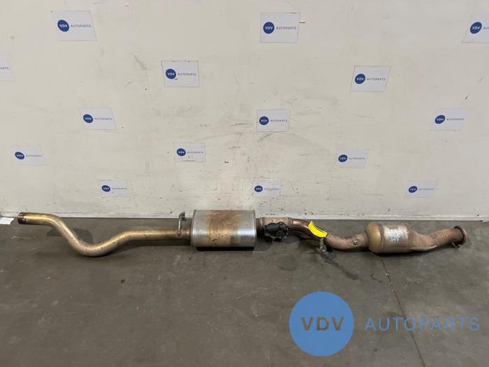 Uitlaat Middendemper Mercedes Vito