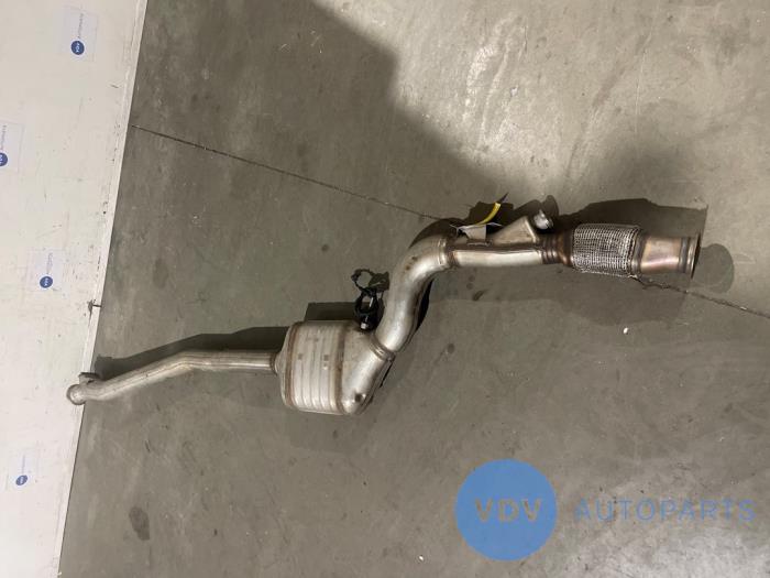 Uitlaat Middendemper Mercedes C-Klasse