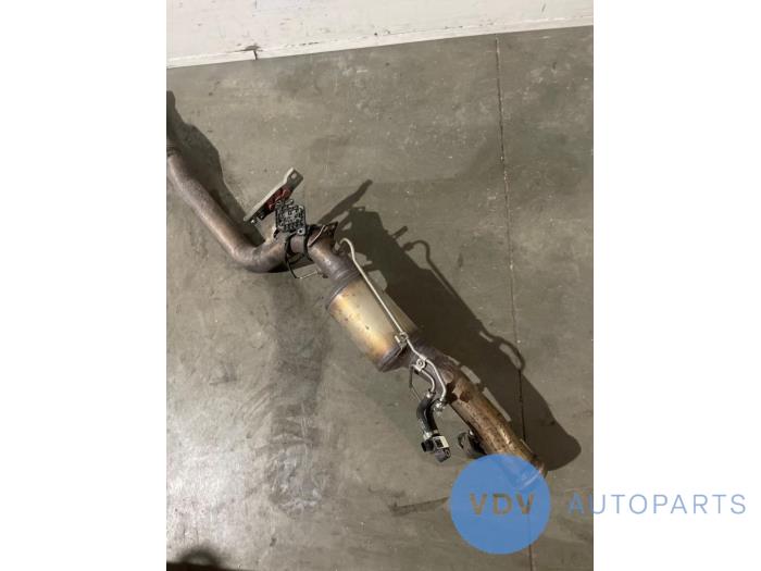 Uitlaat Middendemper Mercedes S-Klasse