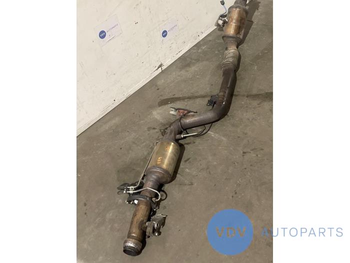 Echappement silencieux central Mercedes S-Klasse