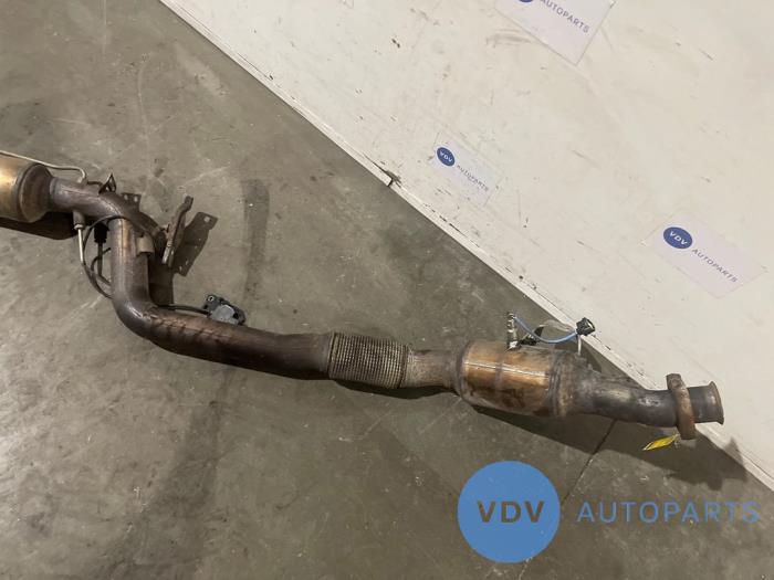 Echappement silencieux central Mercedes S-Klasse