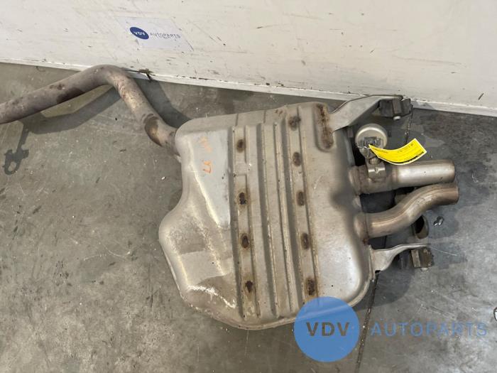 Exhaust rear silencer Mercedes S-Klasse