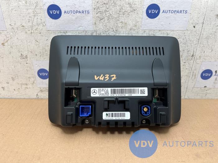 Navigation display Mercedes CLA