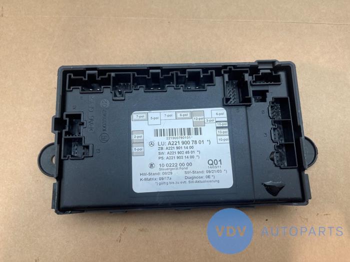 Module verrouillage central des portes Mercedes S-Klasse