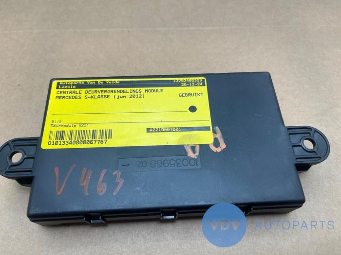 Modul centralnego zamka Mercedes S-Klasse