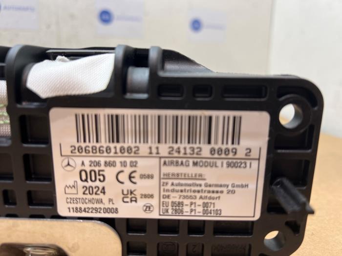 Airbag de rodilla Mercedes C-Klasse