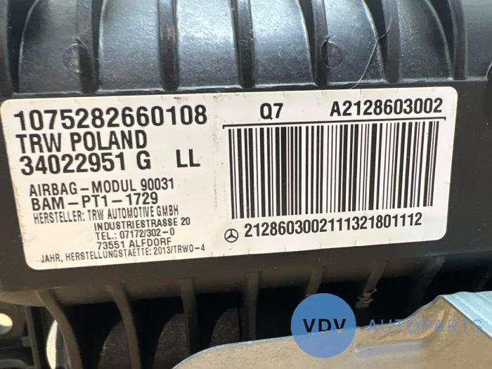 Airbag rechts (Dashboard) Mercedes E-Klasse