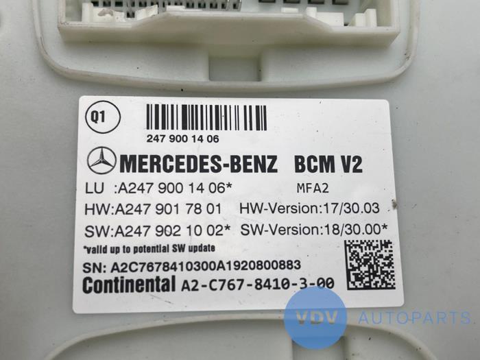 Module confort Mercedes B-Klasse