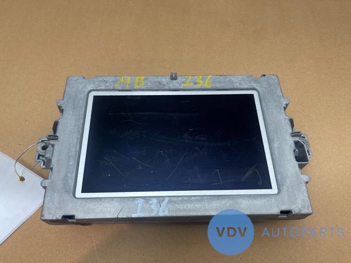 Navigation display Mercedes C-Klasse