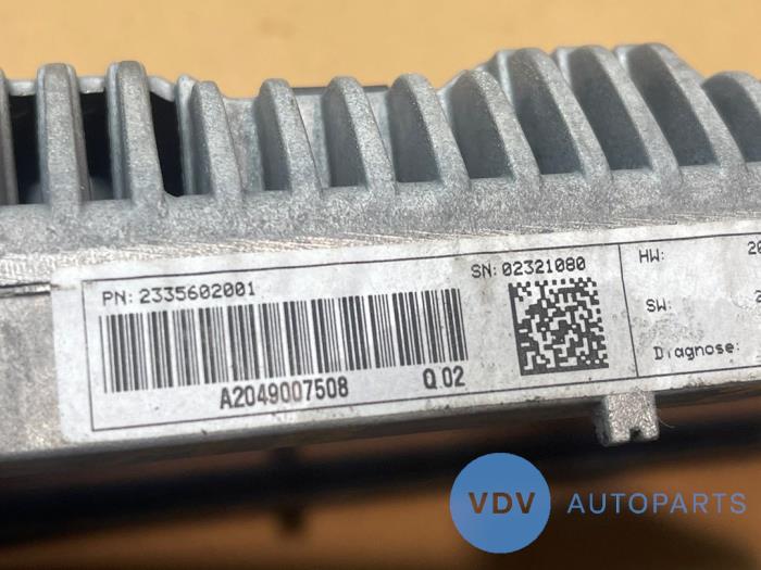 Navigatie Display Mercedes C-Klasse