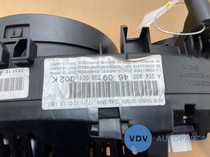 Tacho - Kombiinstrument KM Mercedes C-Klasse