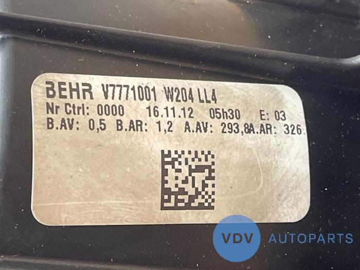 Heating and ventilation fan motor Mercedes C-Klasse