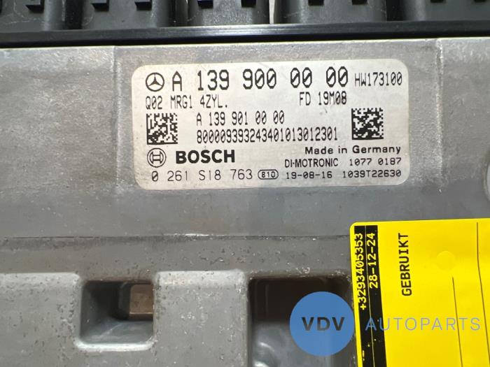 Engine management computer Mercedes A-Klasse