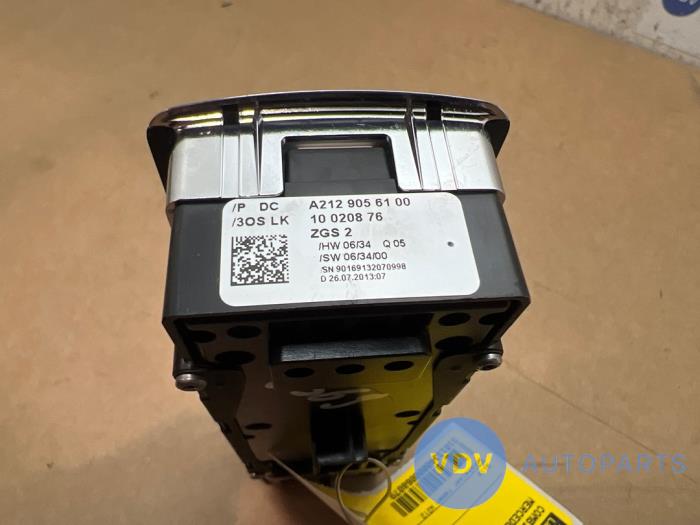 Commutateur combi vitres Mercedes E-Klasse