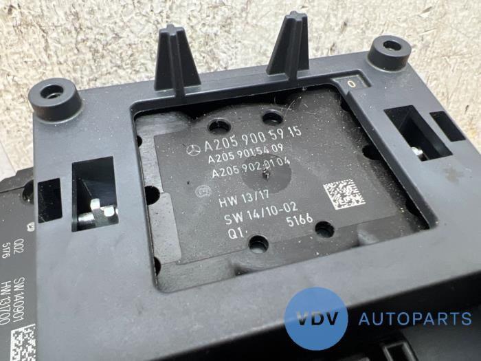 Commande ordinateur de bord Mercedes C-Klasse