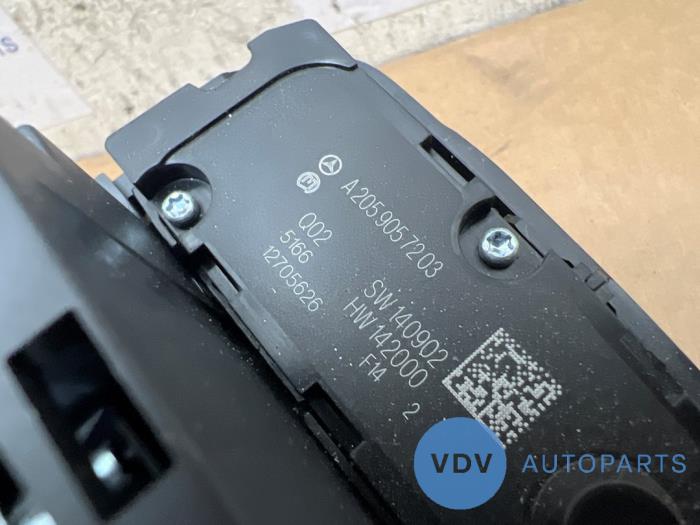 Commande ordinateur de bord Mercedes C-Klasse