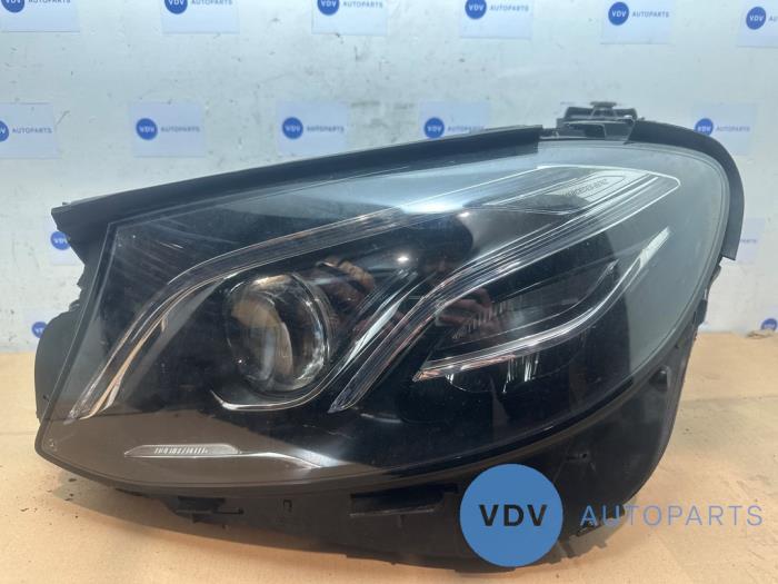 Headlight, left Mercedes E-Klasse