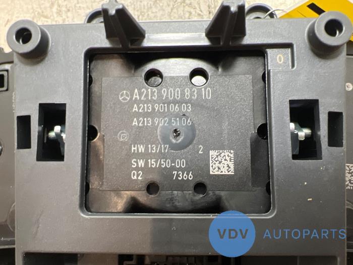 Commande ordinateur de bord Mercedes E-Klasse