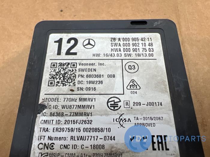 Radar sensor Mercedes E-Klasse