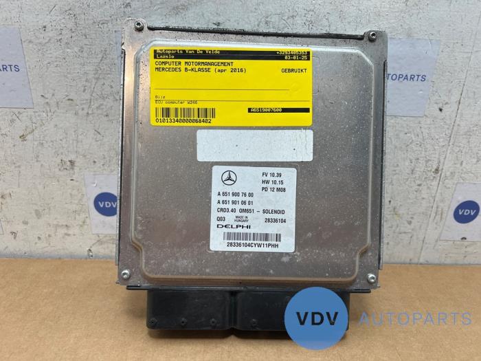 Steuergerät Motormanagement Mercedes B-Klasse