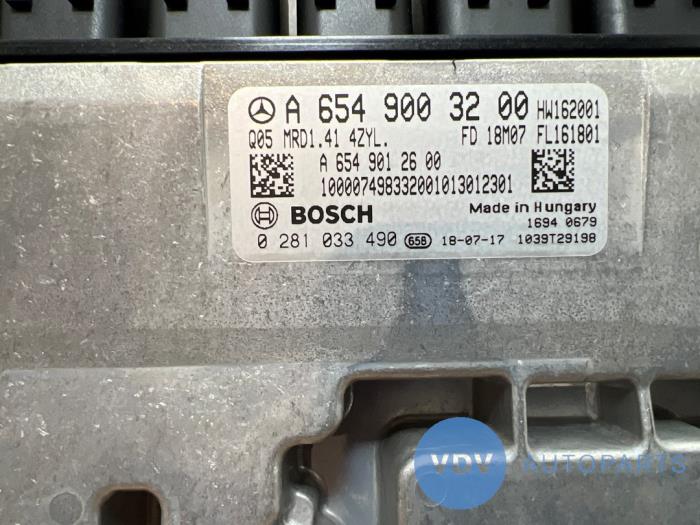 Ignition lock + computer Mercedes C-Klasse