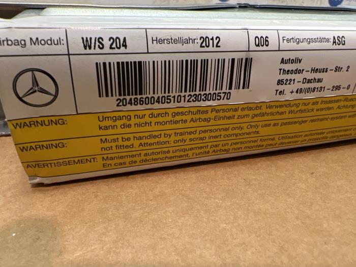 Airbag latéral Mercedes C-Klasse