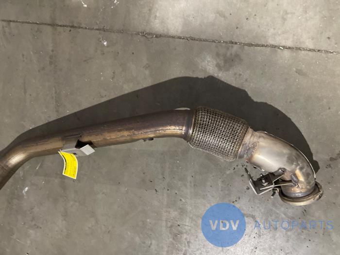 Uitlaat Middendemper Mercedes C-Klasse