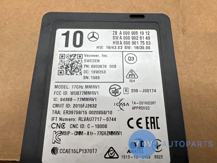 Radar sensor Mercedes C-Klasse