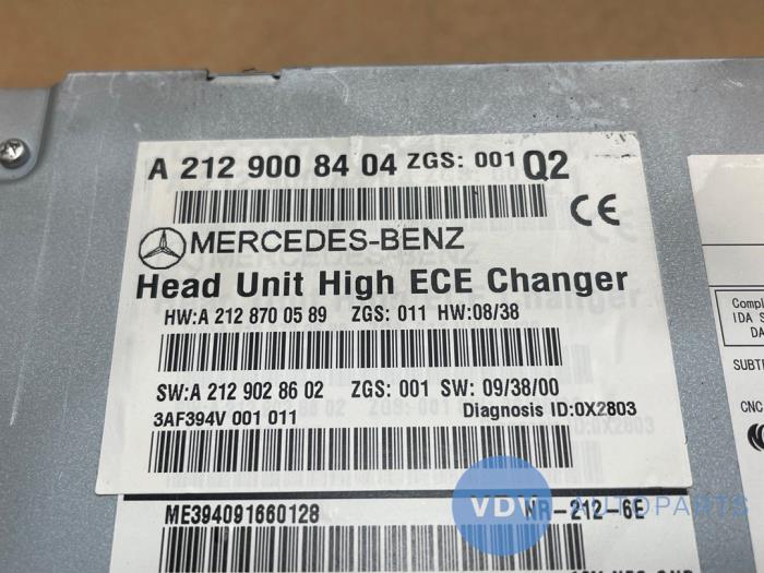 Radio Mercedes E-Klasse