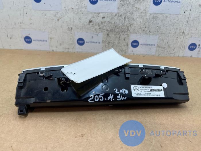 Panel sterowania nagrzewnicy Mercedes C-Klasse