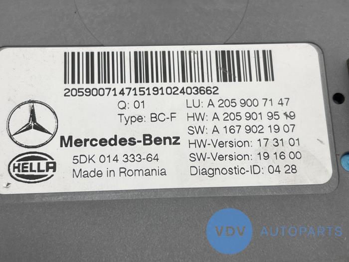 Module confort Mercedes C-Klasse