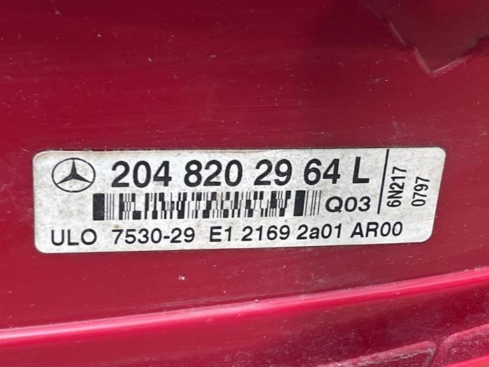 Achterlicht links Mercedes C-Klasse