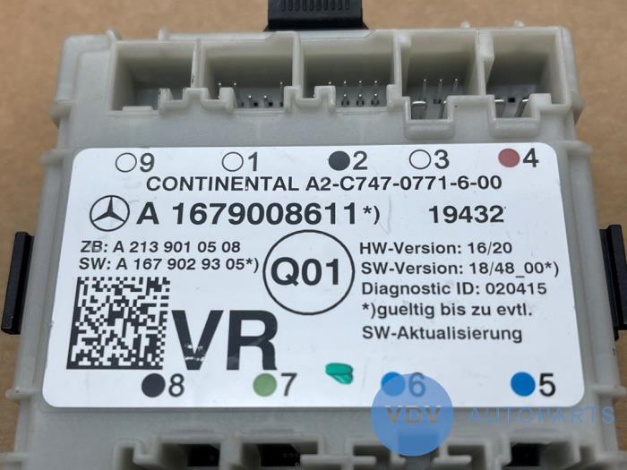 Module verrouillage central des portes Mercedes E-Klasse