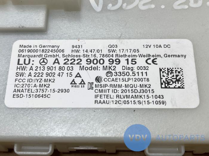 Module véhicule sans clés Mercedes E-Klasse