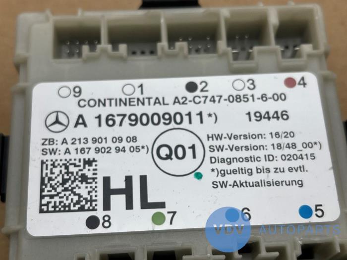 Modul centralnego zamka Mercedes E-Klasse