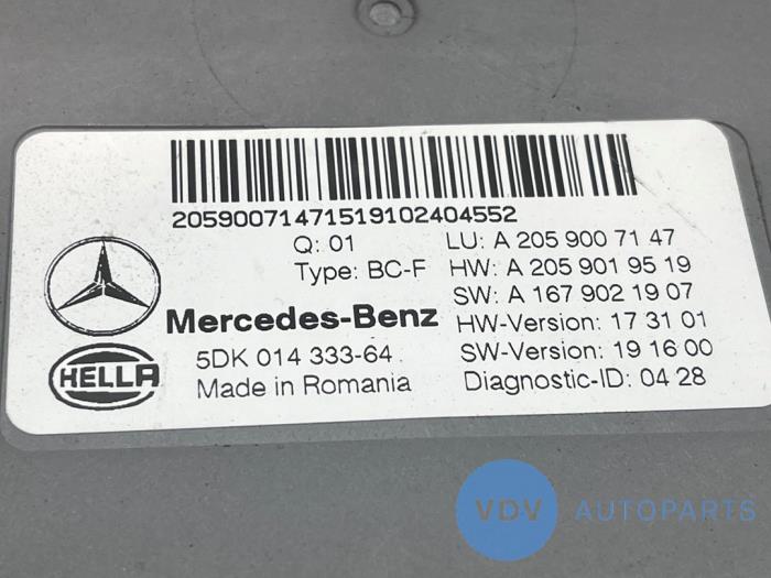 Module confort Mercedes C-Klasse