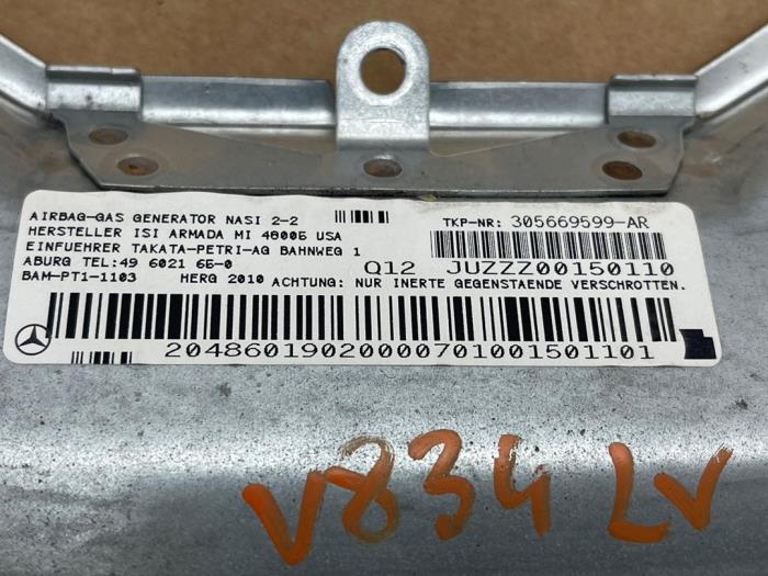 Knie airbag Mercedes E-Klasse