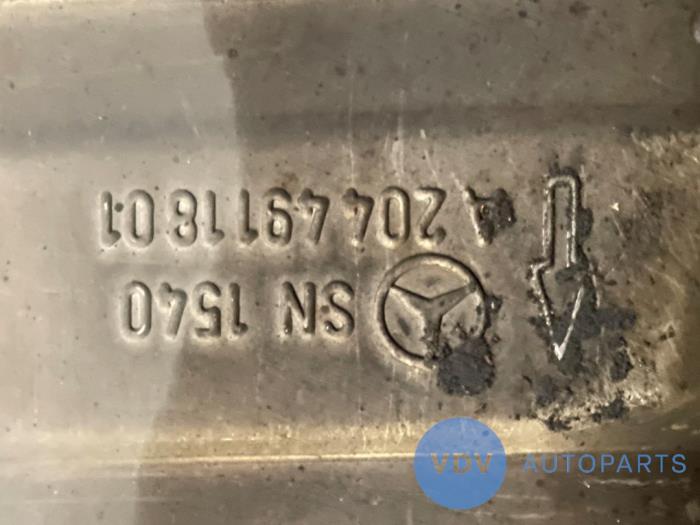 Echappement silencieux arrière Mercedes E-Klasse