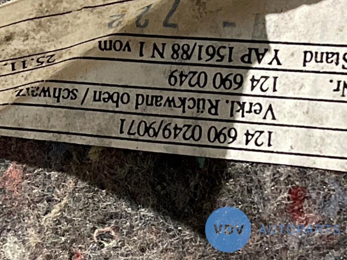 Hoedenplank Mercedes E-Klasse