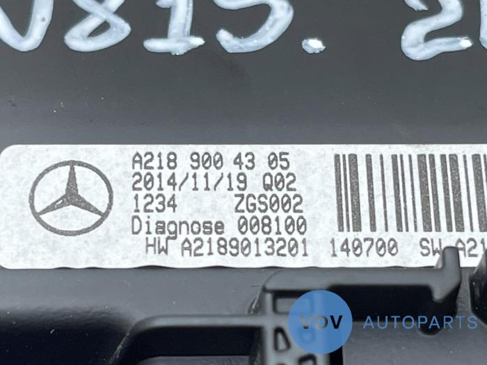 Affichage navigation Mercedes CLS-Klasse