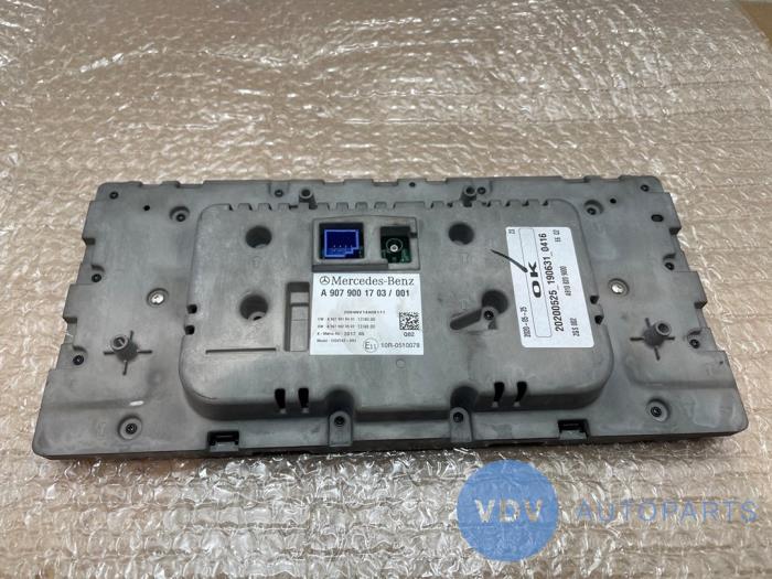 Affichage navigation Mercedes Sprinter