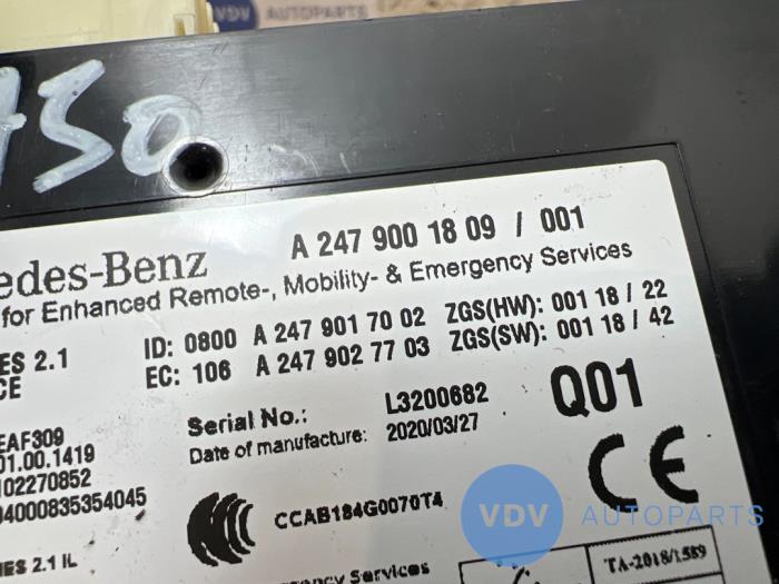 Communicatie module Mercedes A-Klasse