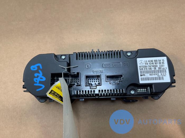 Panneau de commandes chauffage Mercedes B-Klasse