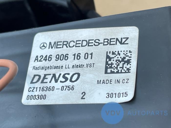 Moteur de ventilation chauffage Mercedes B-Klasse