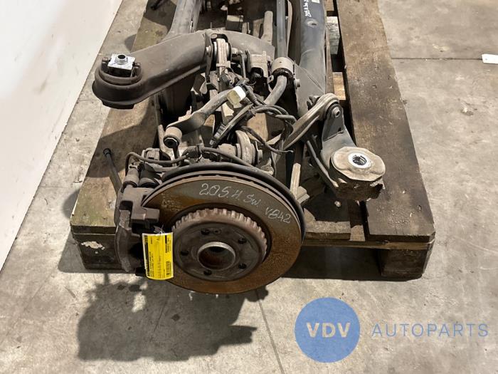 Hinterachse Hinterradantrieb Mercedes C-Klasse