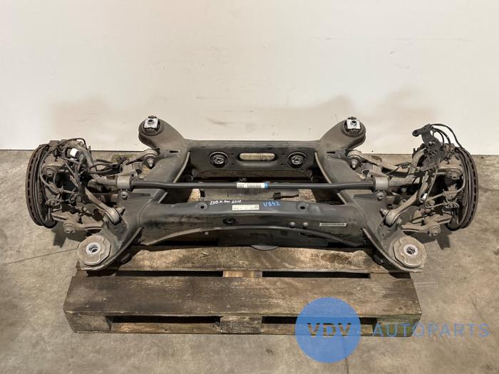 Hinterachse Hinterradantrieb Mercedes C-Klasse