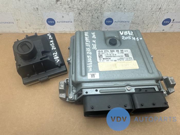 Ignition lock + computer Mercedes C-Klasse