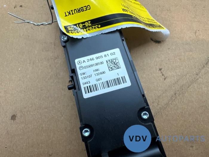 Panic lighting switch Mercedes B-Klasse